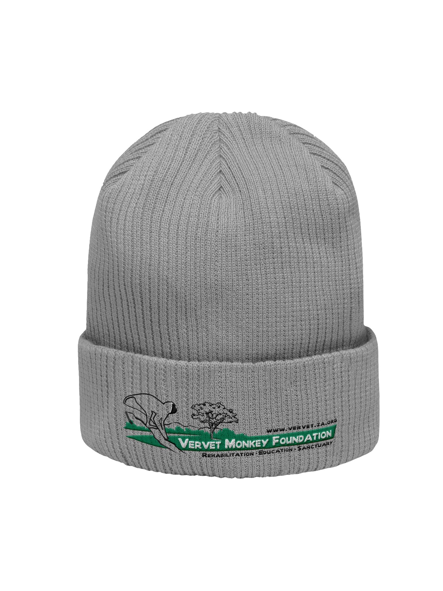 Vervet Monkey Foundation Organic Ribbed Beanie product image (1)