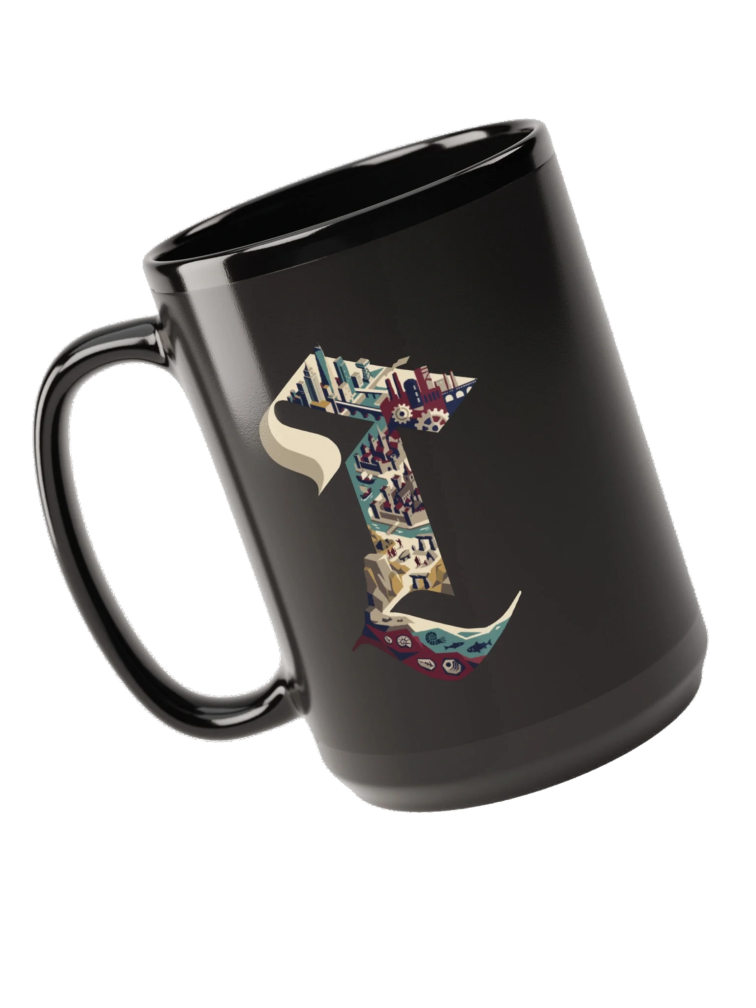 The Letter T Mug, view 11