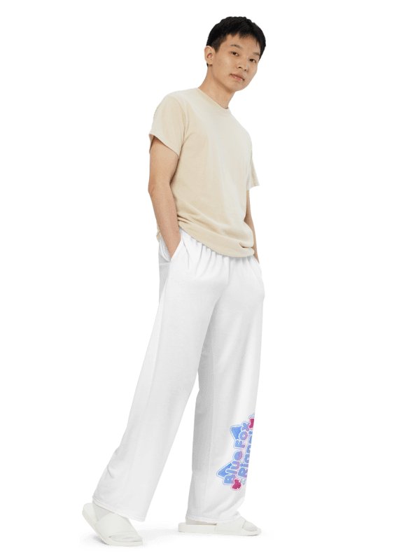 Cozy Blue Fox Pants - White product image (4)