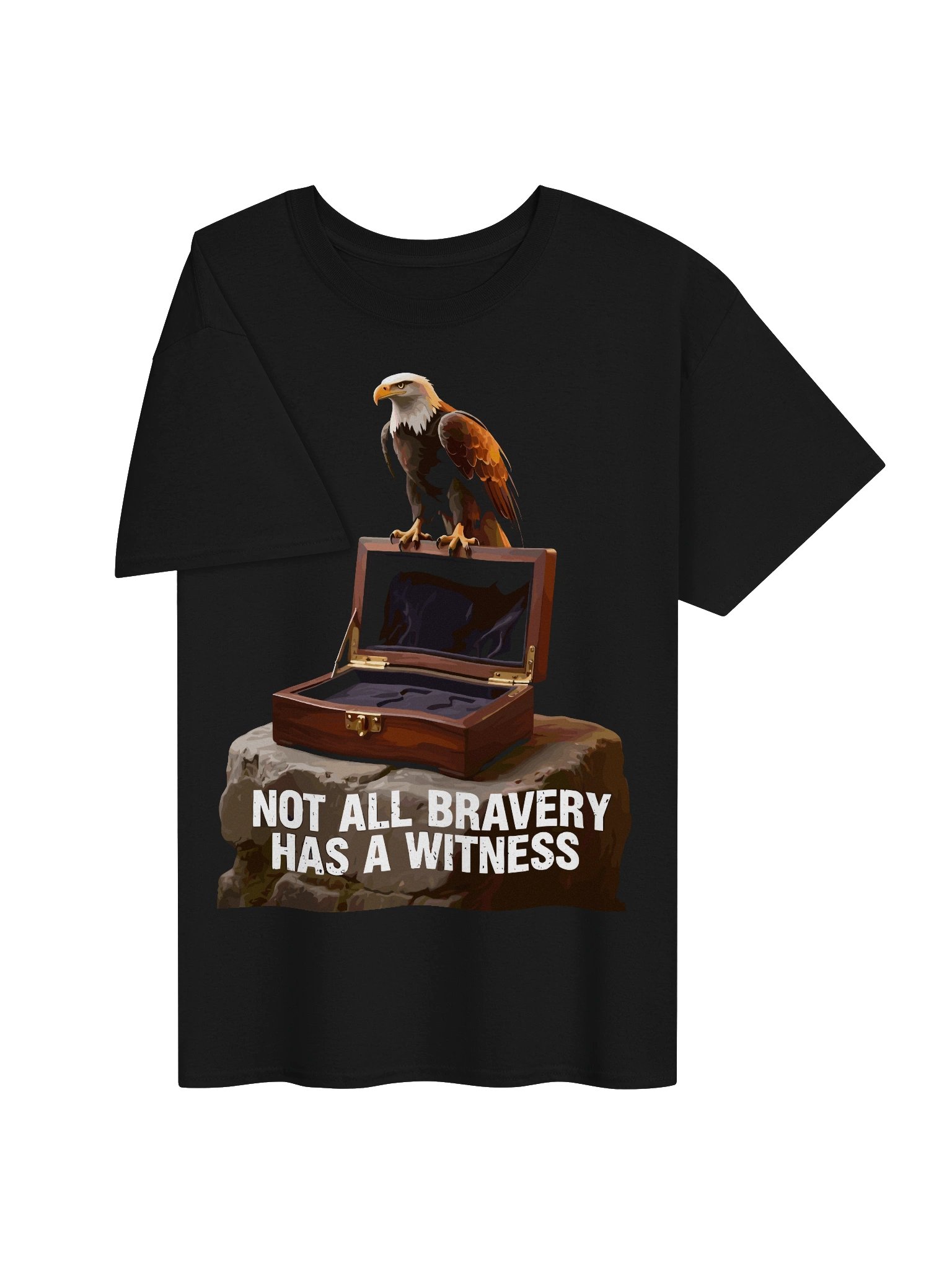 Not All Bravery Has a Witness Eagle Tee product image (3)