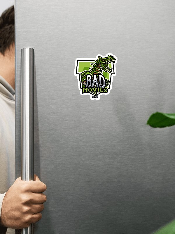 Modern Bad Movies Mech Logo Die-Cut Magnets product image (4)