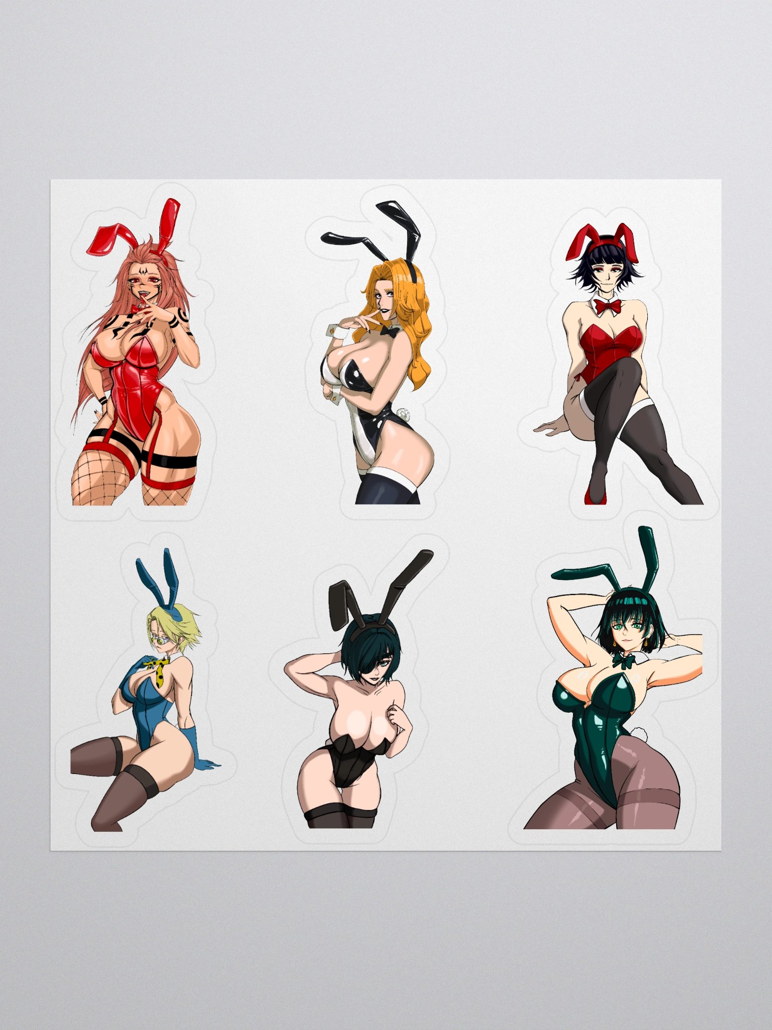 Bunny Costume Kiss Cut Stickers Set product image (1)