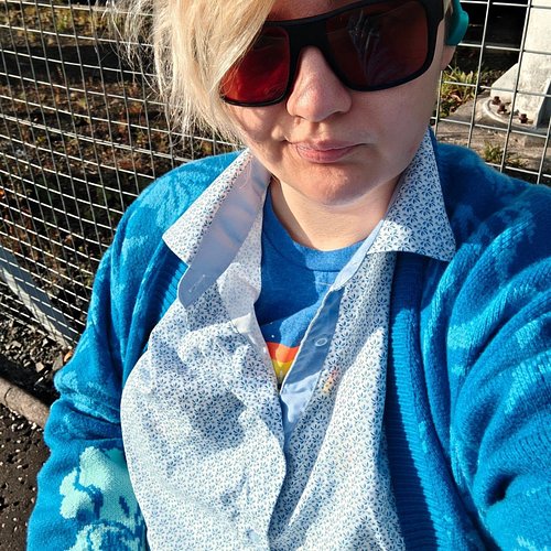 #uniformoftheday is the @steady_hands #apothecarydiaries Lady Lihua cardigan with a partially unbuttoned unbranded collared s...