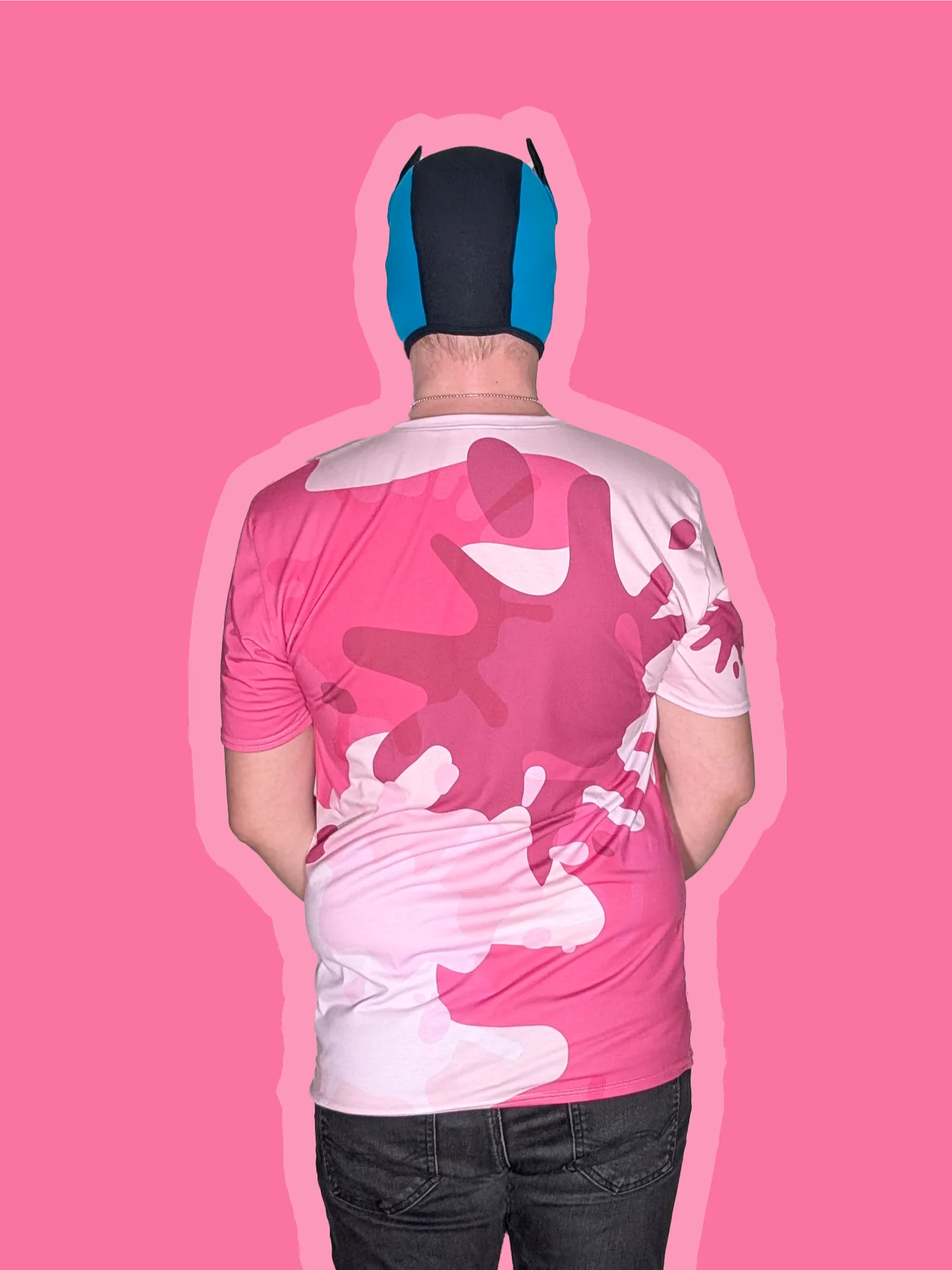 Chaos Splatter Shirt - Hot Pink product image (3)