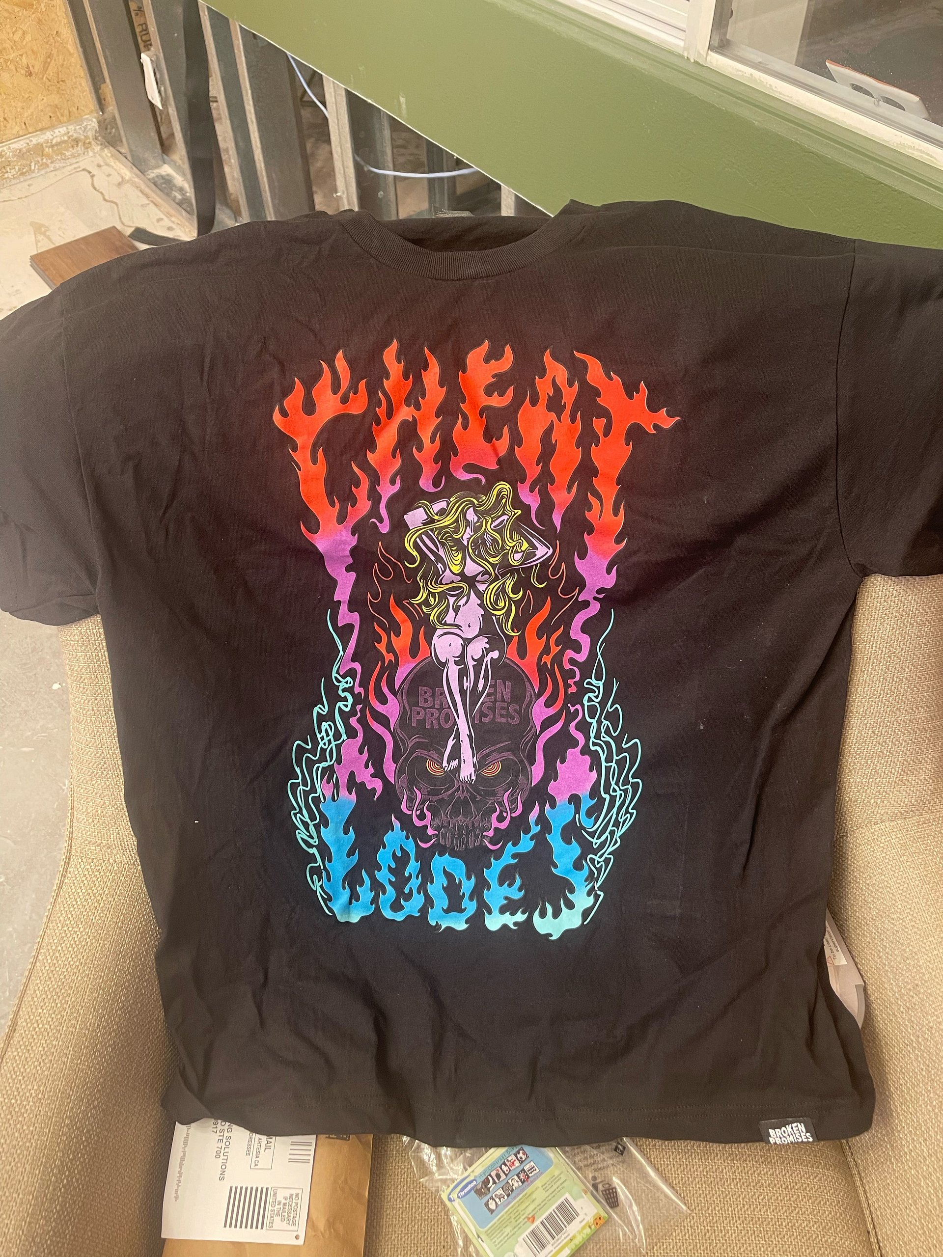 Hurricane Black Tee product image (1)