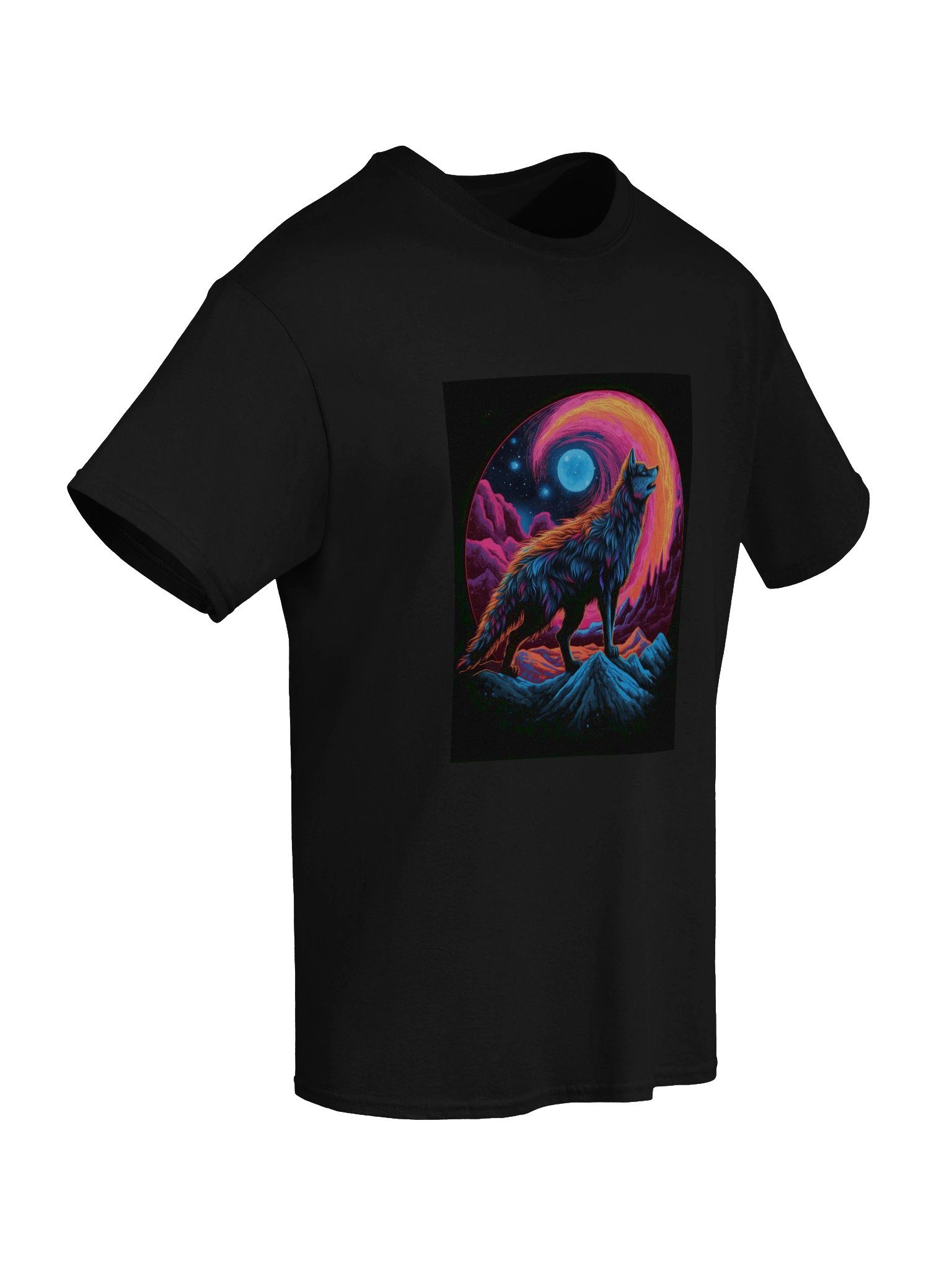 Lunar Wolf Mountain T-Shirt product image (6)