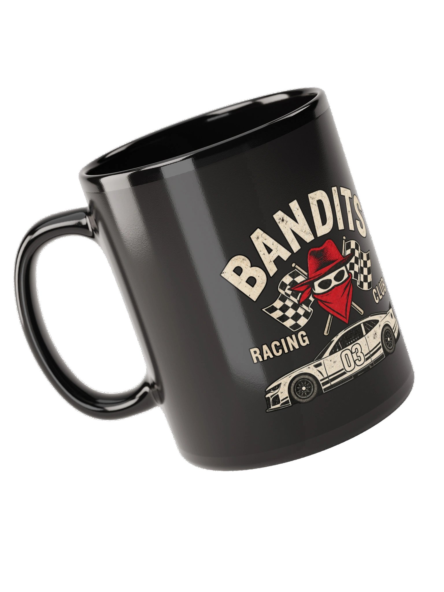 Bandits Racing Club Coffee Mug | Sim Racing & Motorsports Mug product image (10)