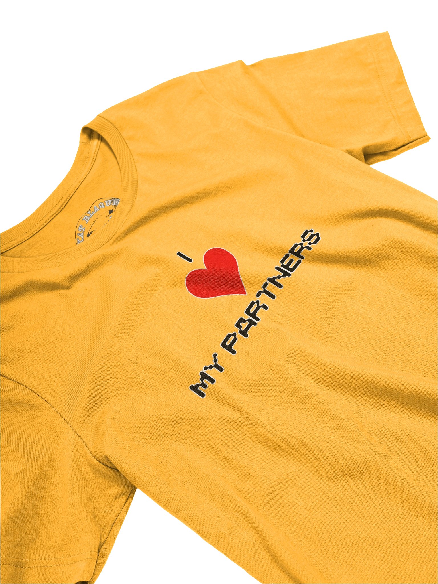 I Love My Partners Super Soft Black Ink Tee product image (3)