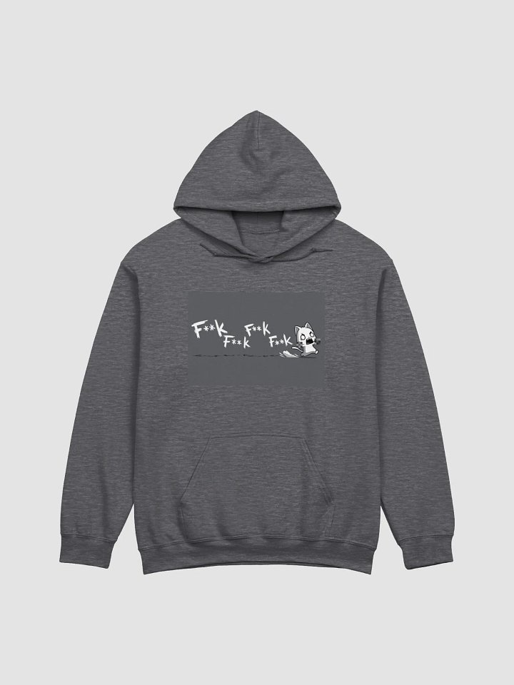 Pixelated Cat F**k Hoodie product image (6)