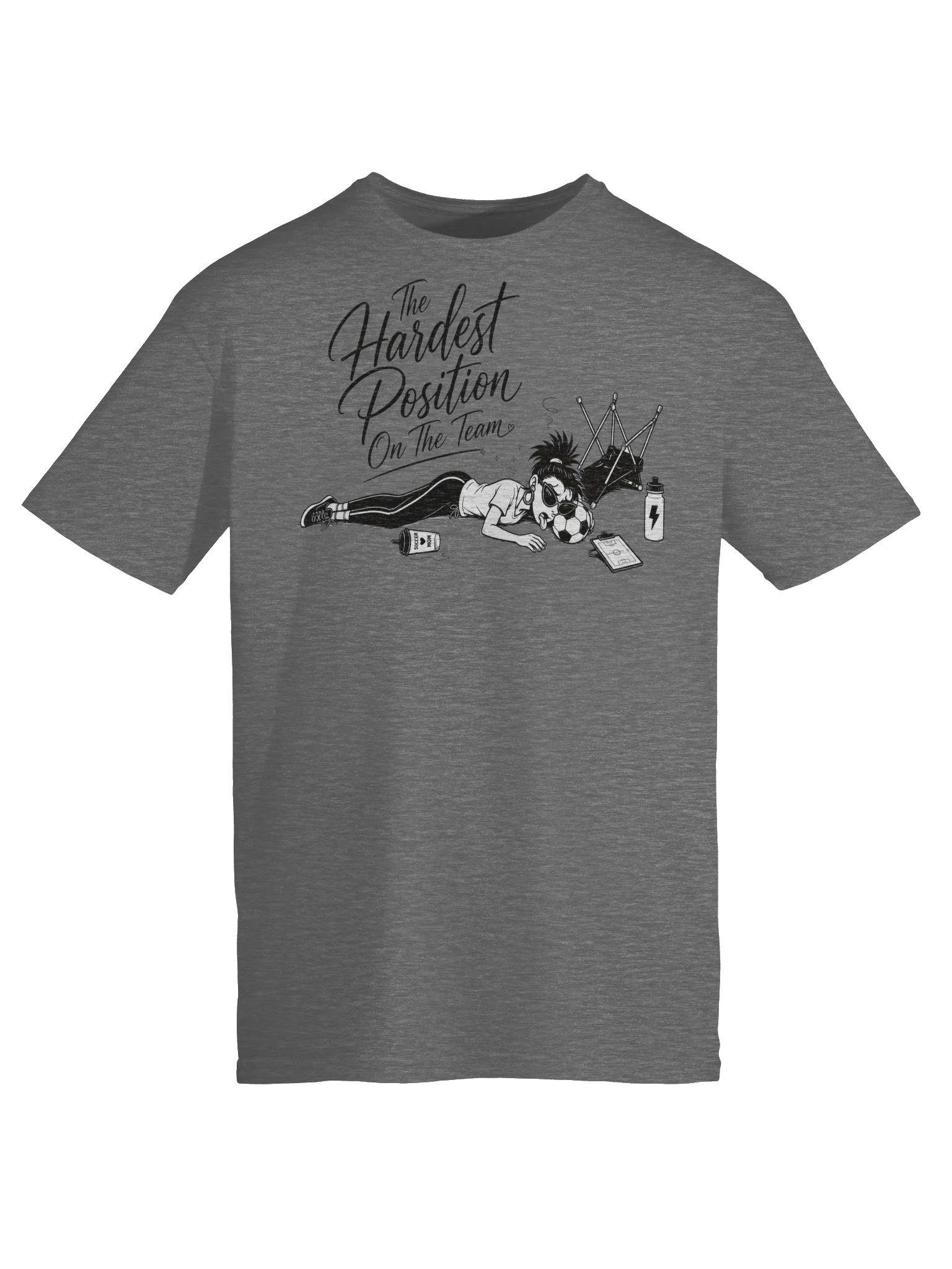 The Hardest Team Position Tee Soccer product image (5)