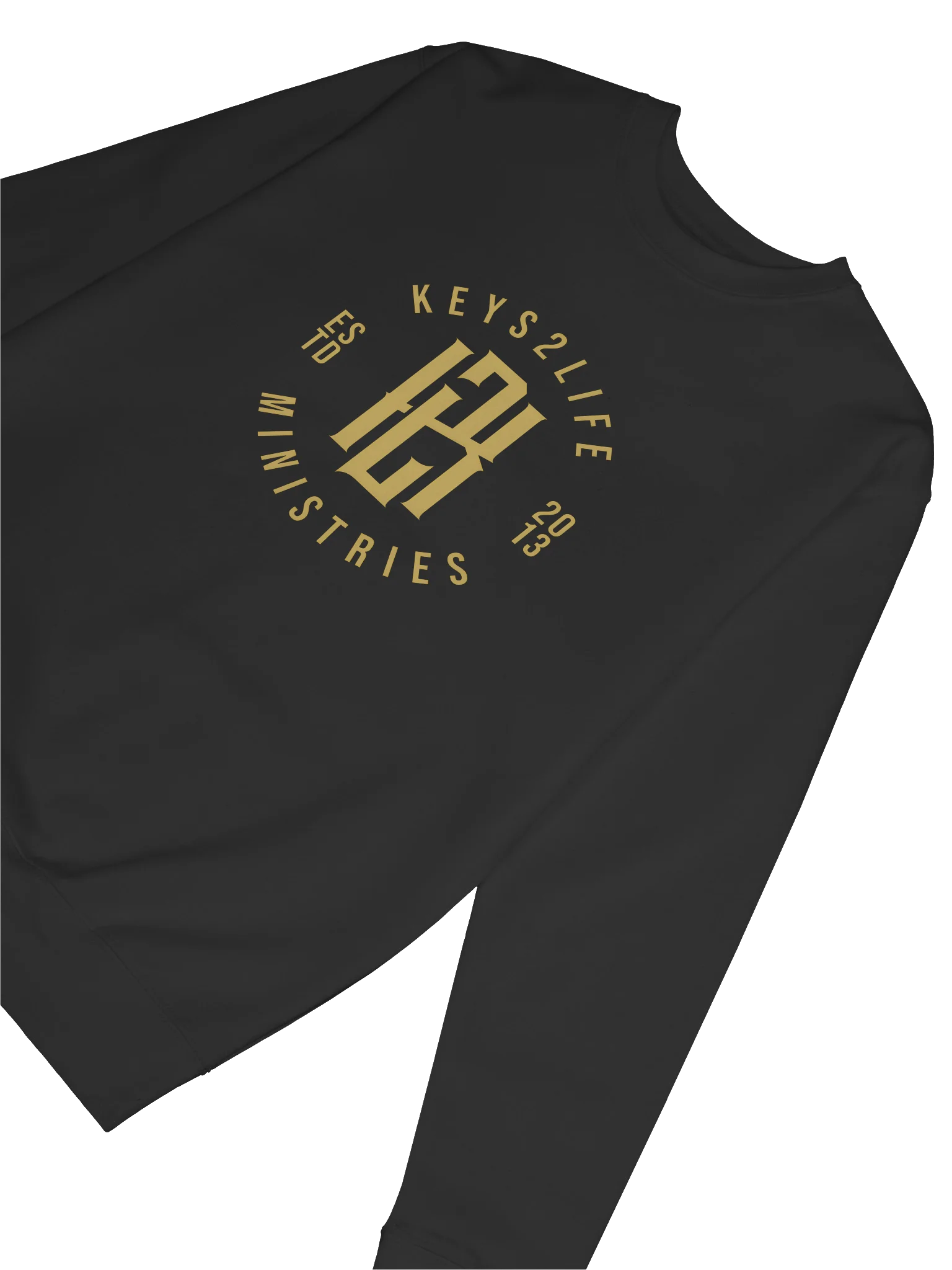 Keys2Life Ministries Gold Emblem Sweatshirt product image (39)