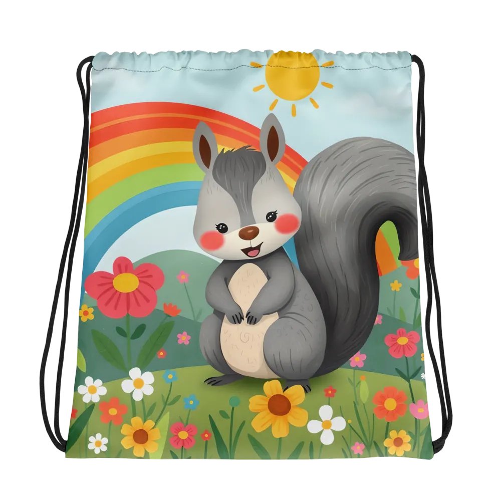 Vibrant Adventure Drawstring Backpack product image (1)