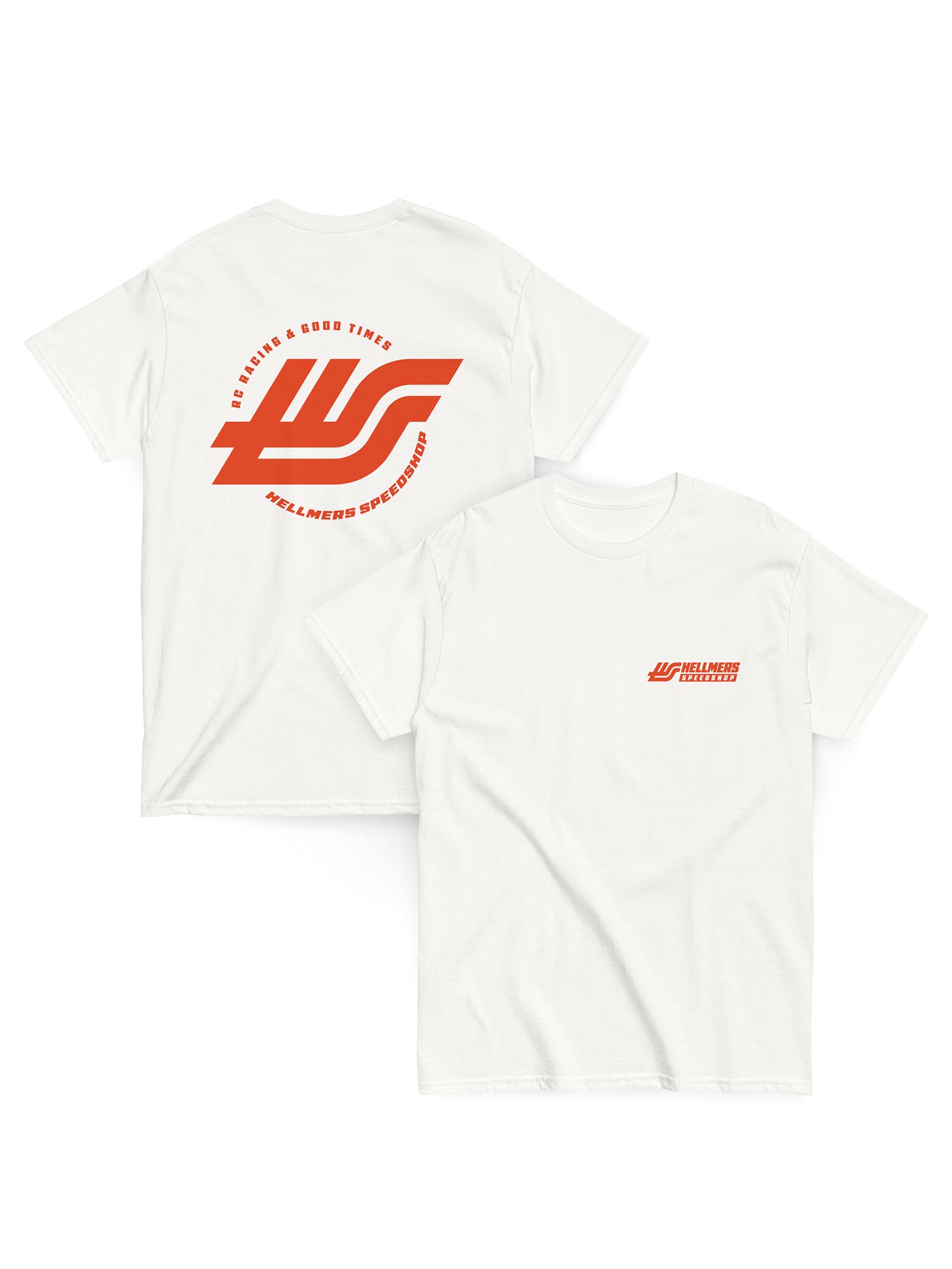 Tee - "RC Racing & Good times" - WHITE product image (2)