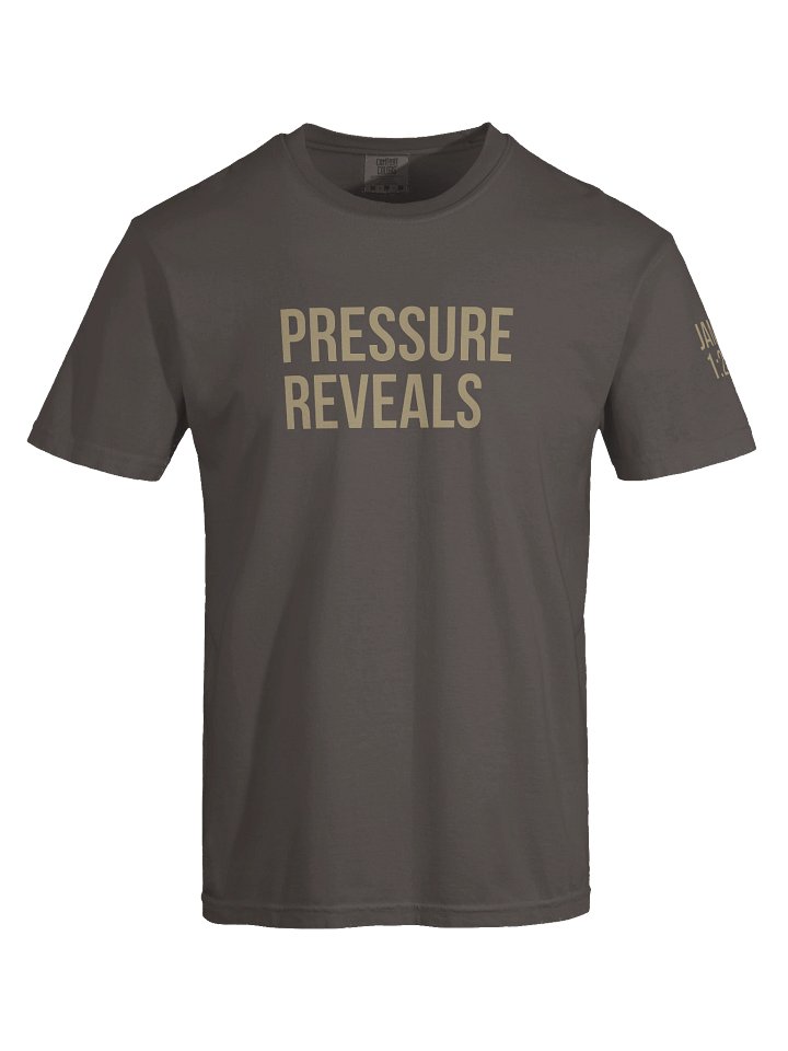 Men's Pressure Reveals Tee - James 1:2-4 product image (1)