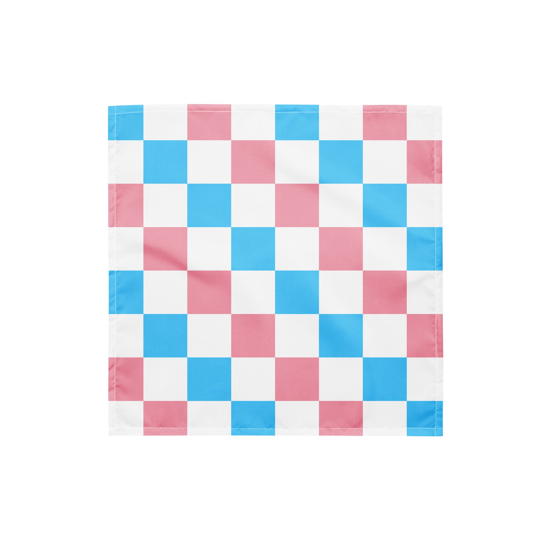 Trans Checkered Bandana product image (1)