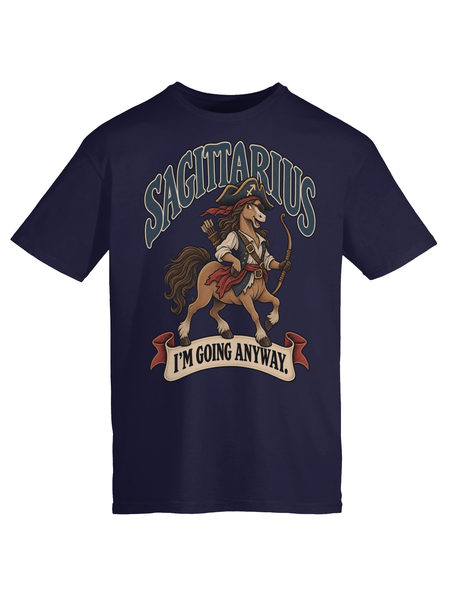 Sagittarius Halloween | I’m Going Anyway Tee product image (5)