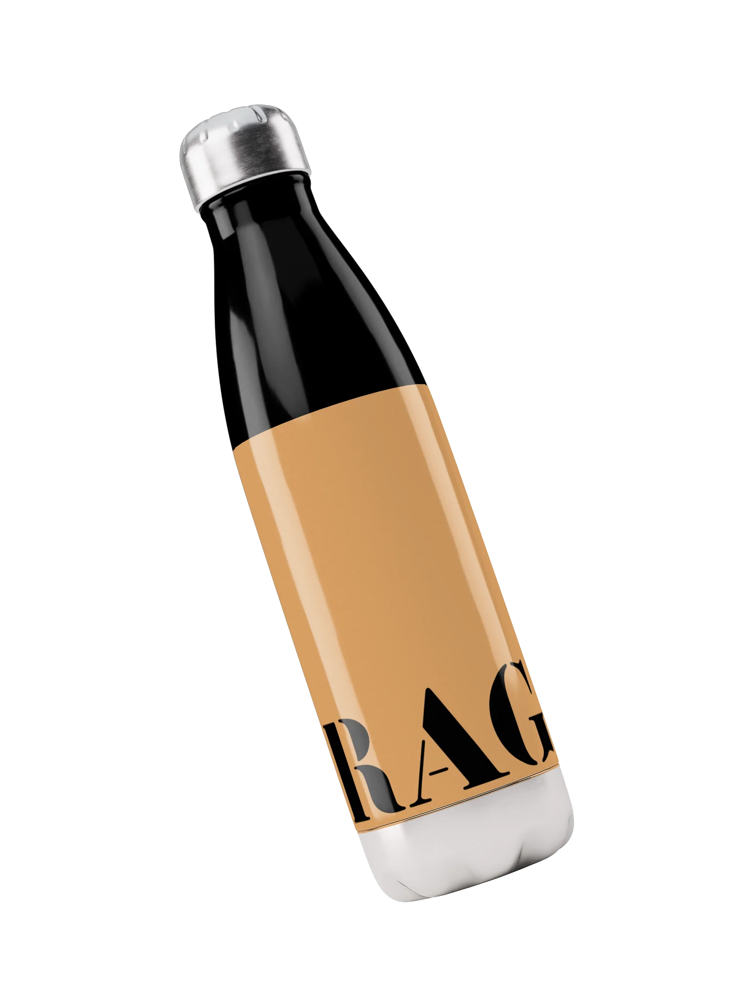 FRAGiLE Orange Stainless Steel Water Bottle product image (3)
