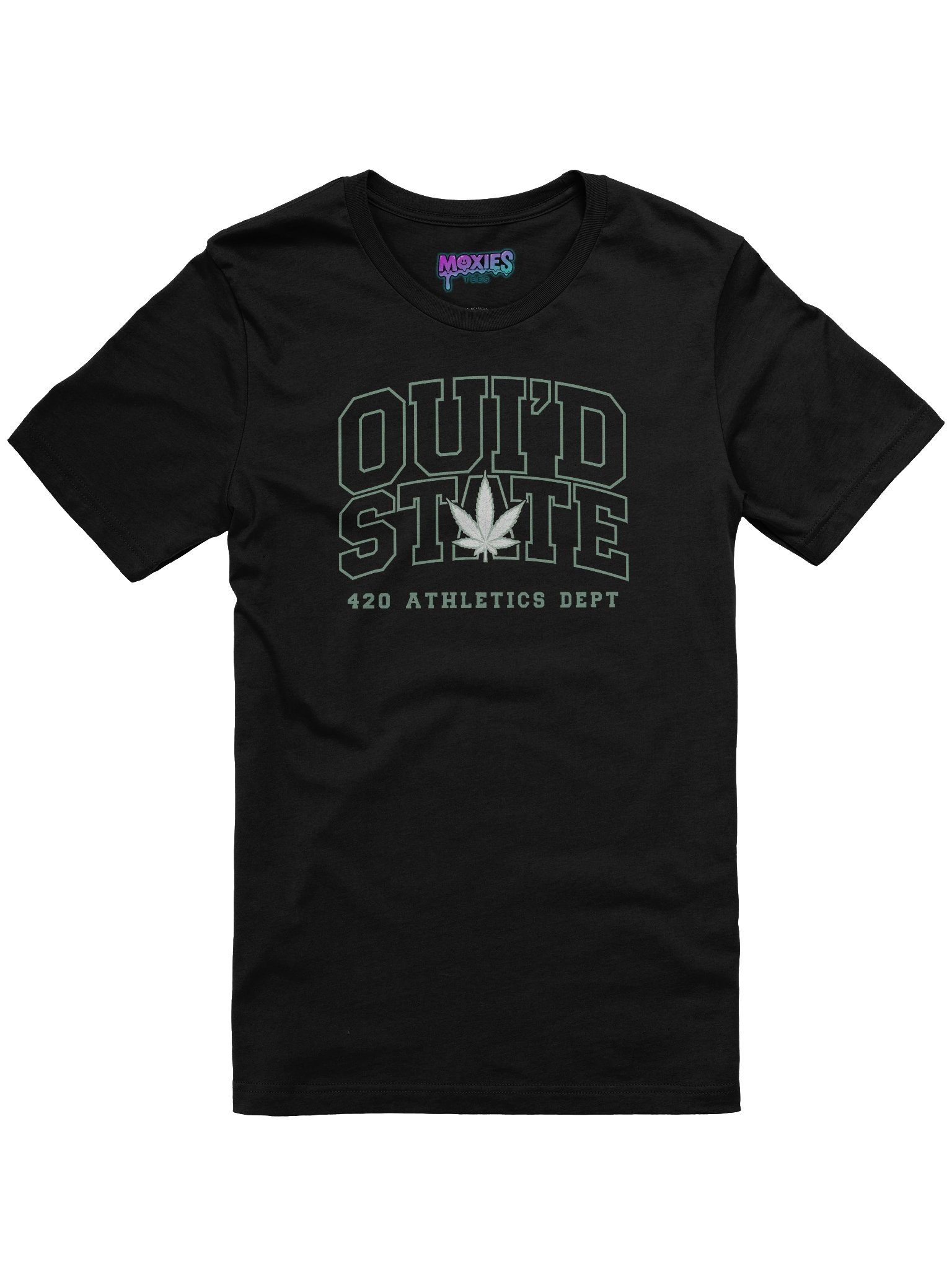 “OUI’D STATE” Tee 🌿💨 | Higher Education Since 4:20 | Bella+Canvas Supersoft Unisex Shirt product image (3)