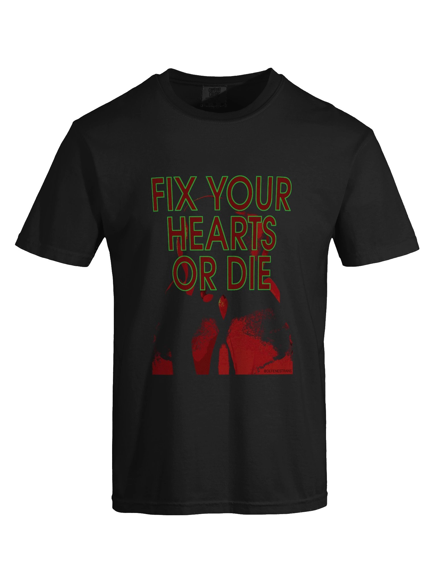 Fix Your Hearts Tee product image (7)