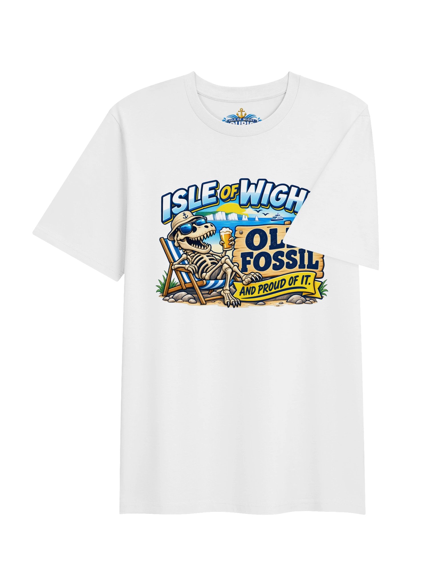 Isle of Wight Old Fossil T-Shirt – And Proud of It! product image (4)