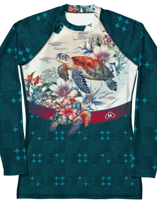 Turtle-Women's Rash Guard product image (7)