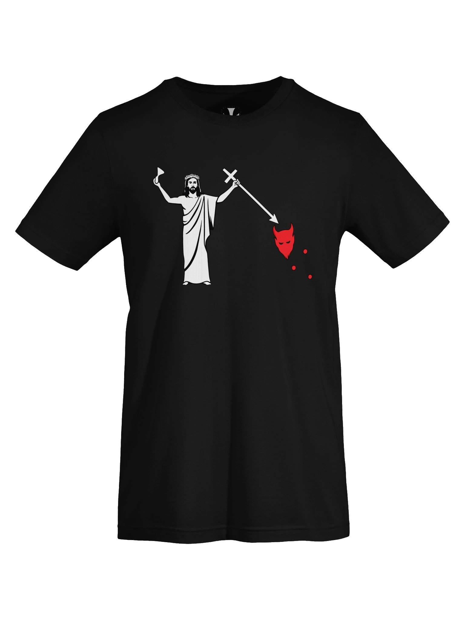 Jesus Devil Graphic Tee product image (1)