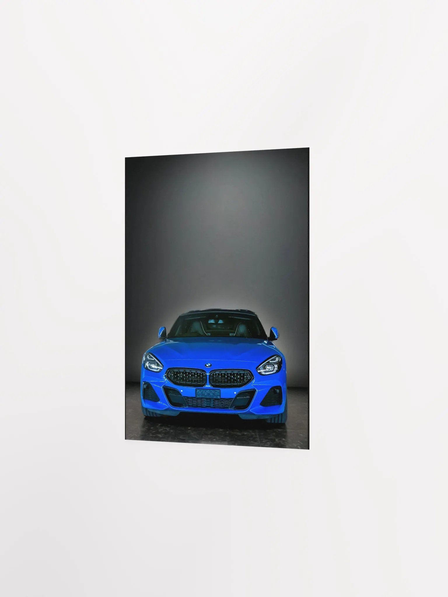 Cool Blue Car Poster product image (2)