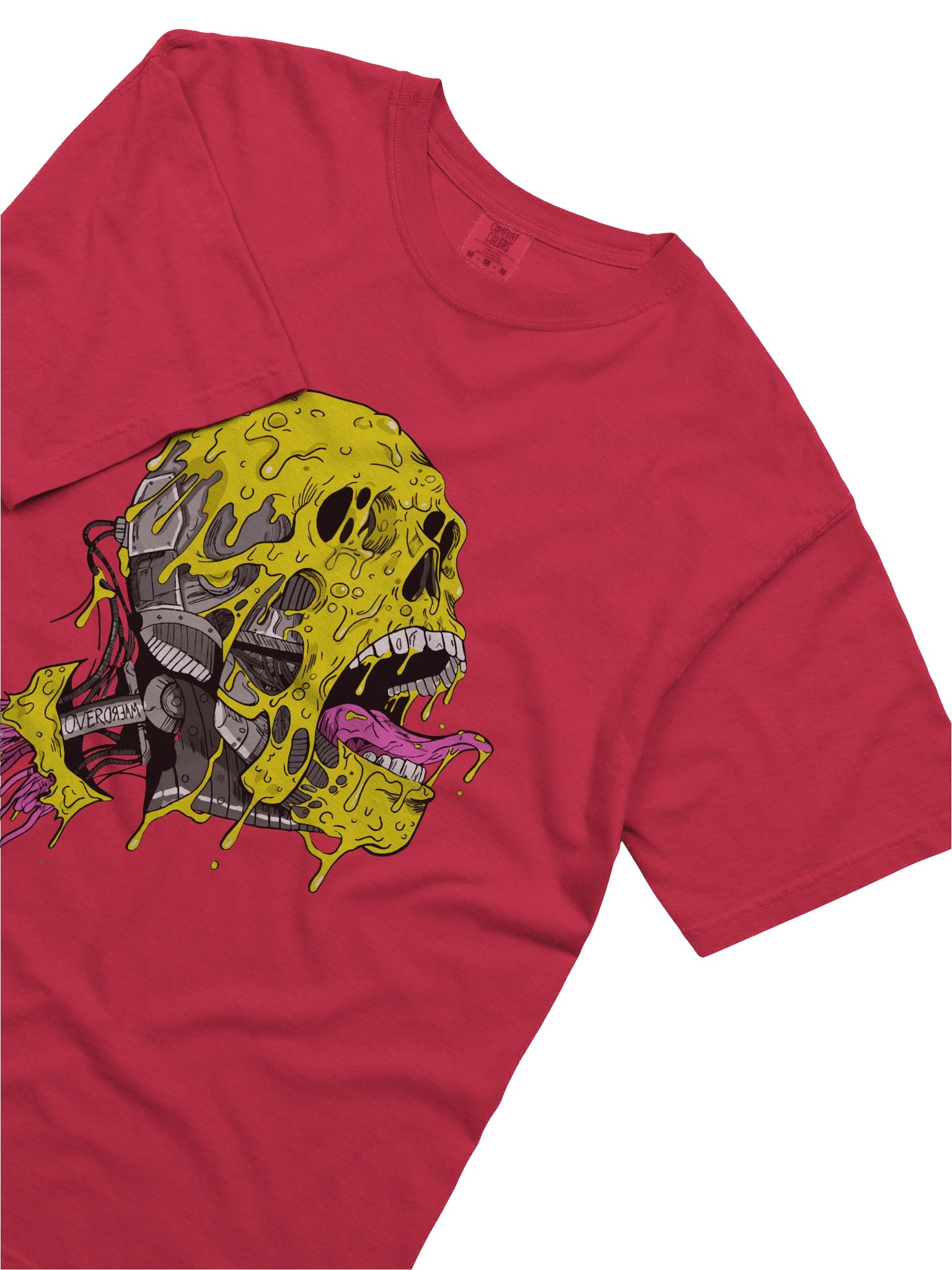Skullmelt Tee (Yellow/Blue) product image (5)