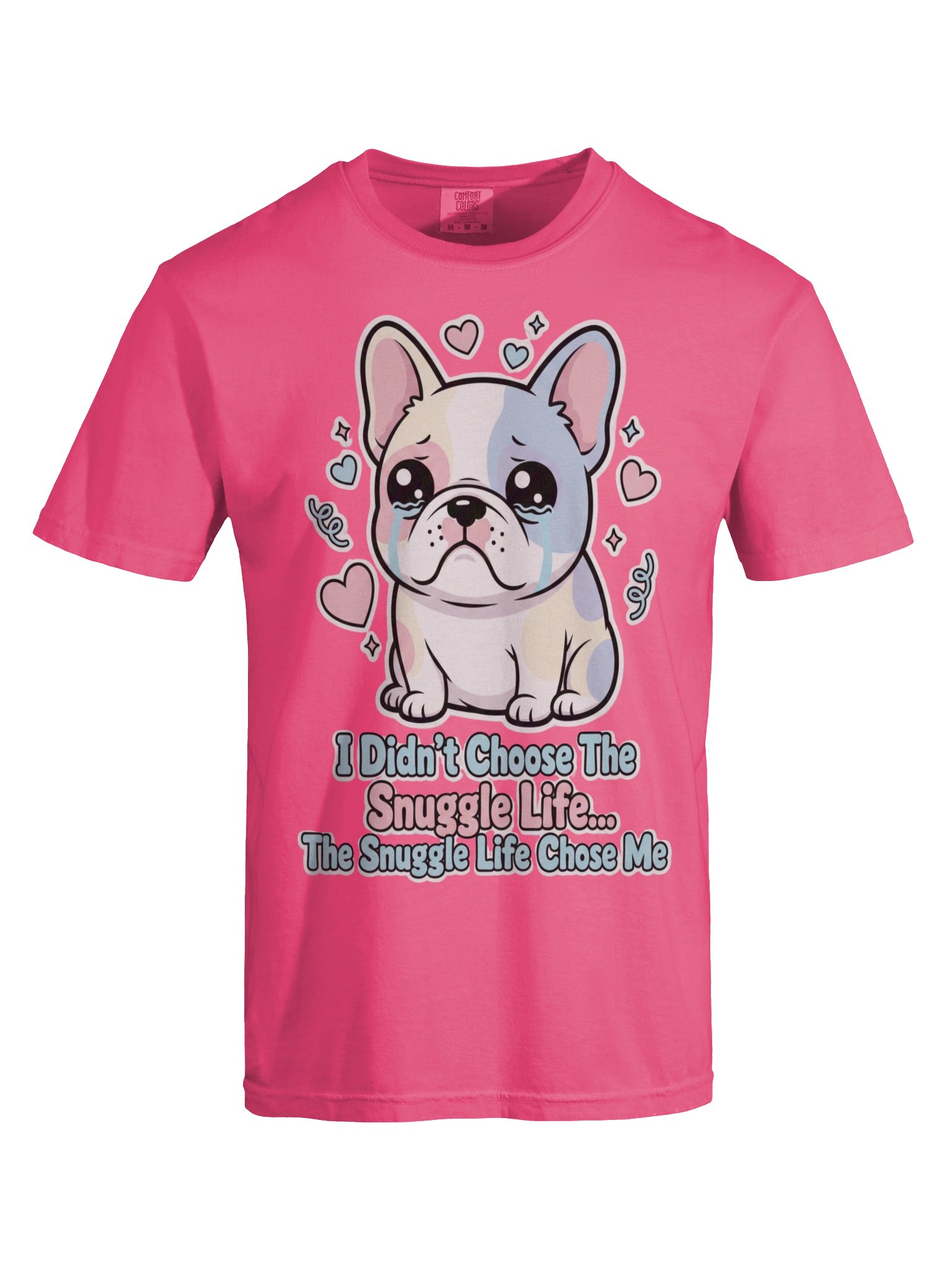 Snuggle Life French Bulldog T-Shirt product image (60)