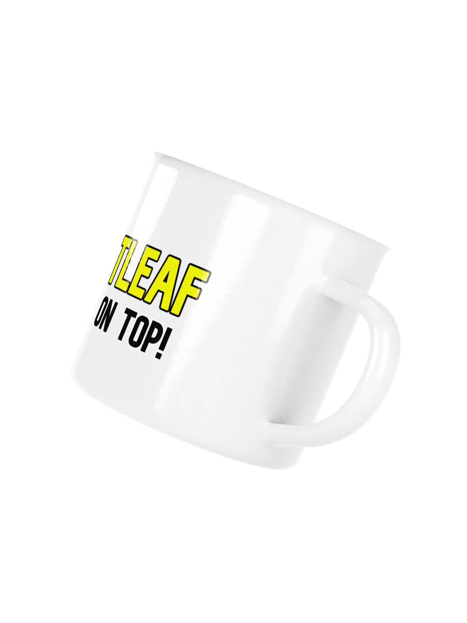 TLEAF On Top! Enamel mug product image (3)