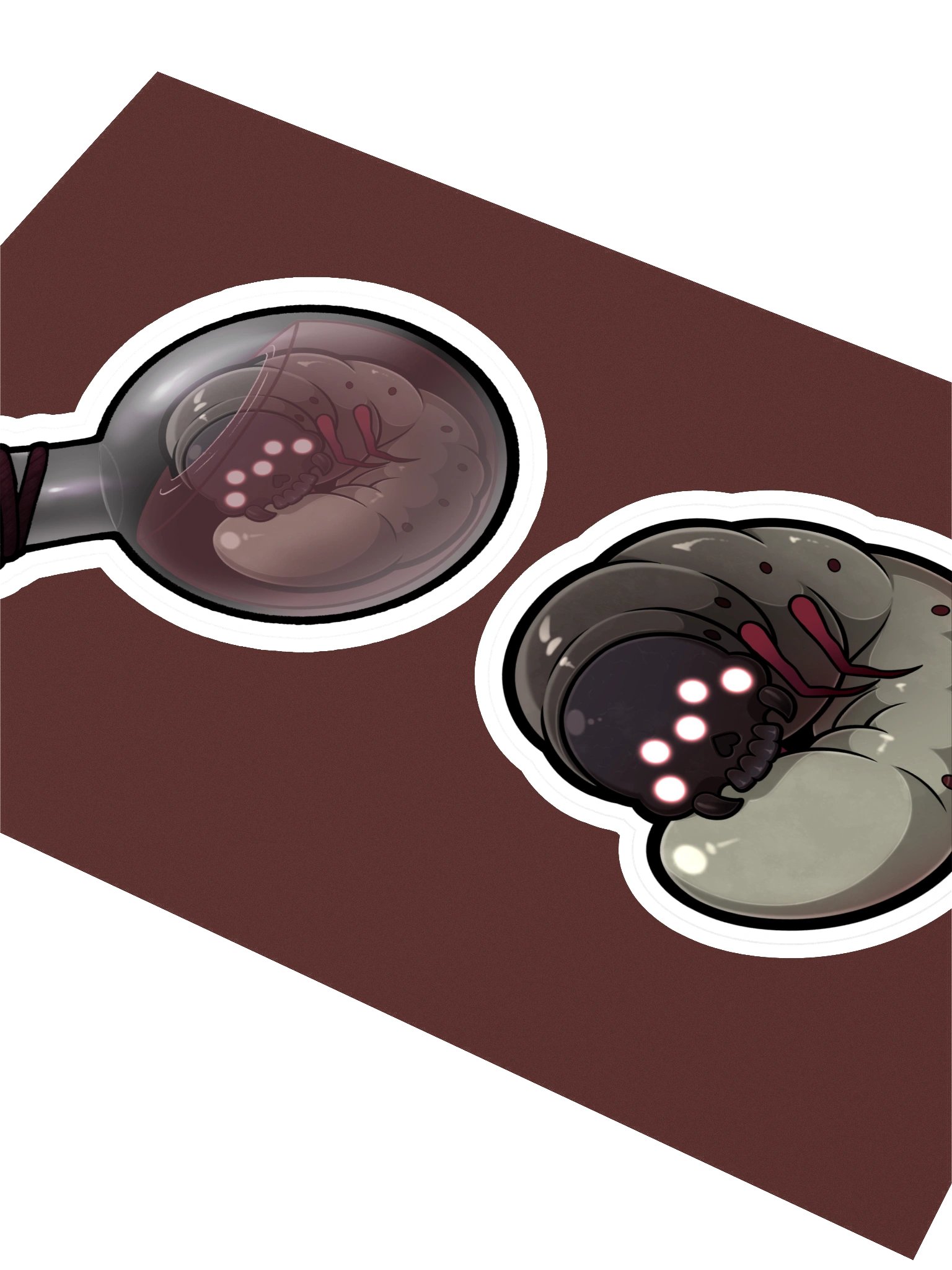 Brain Worm Stickers product image (2)
