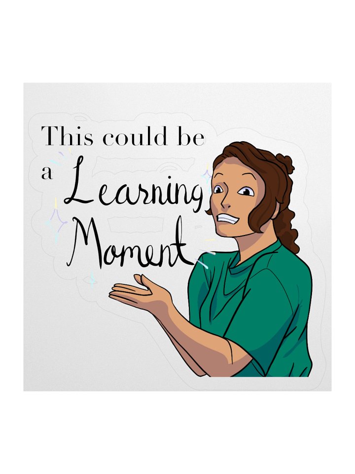 Crrissa - Learning - Sticker product image (1)