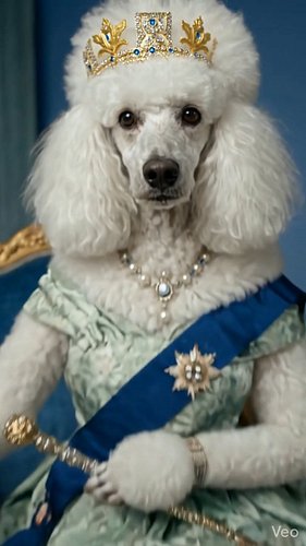 Royal energy only. 👑🐩

When you walk like royalty, you dress like it too.
Channel your inner queen and step into the elegance...