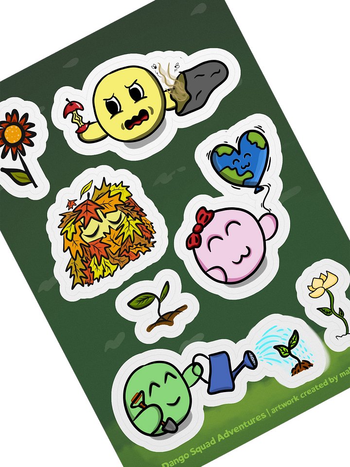 Earth Day Set - Kiss Cut Sticker Sheet product image (2)
