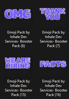 Purple Word Expression Emojis product image (2)