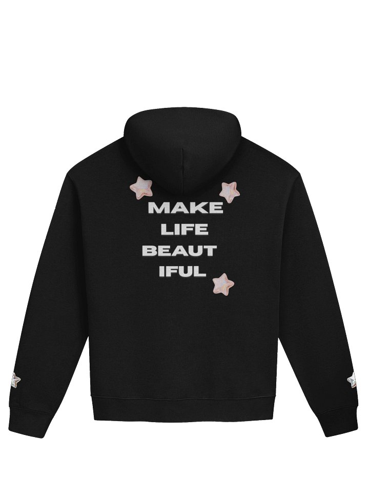 MAKE LIFE BEAUTIFUL Oversized Hoodie product image (2)