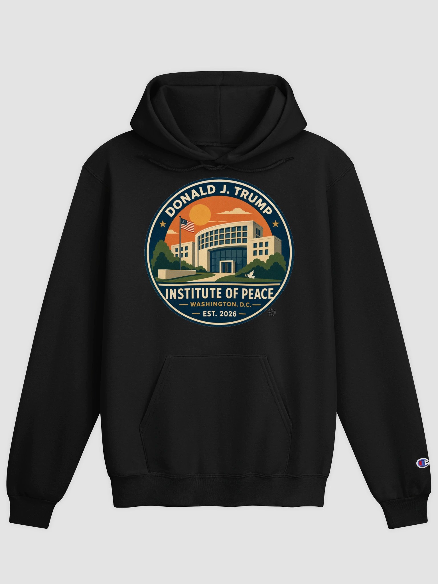 Champion Unisex Hoodie - Donald J. Trump Institute of Peace™ product image (1)