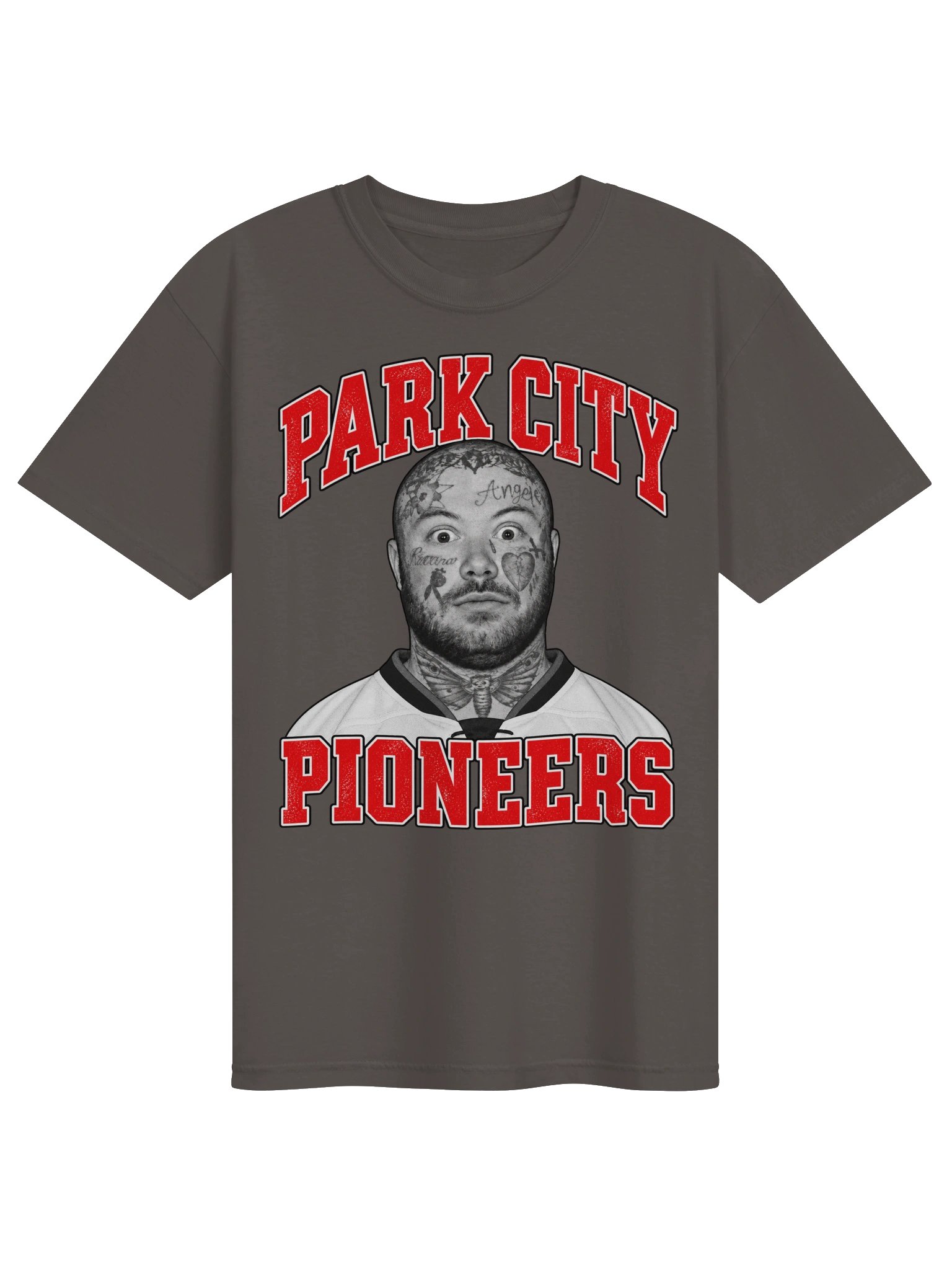 Pioneers Captain Dalle Heavyweight Tee — Pepper product image (1)