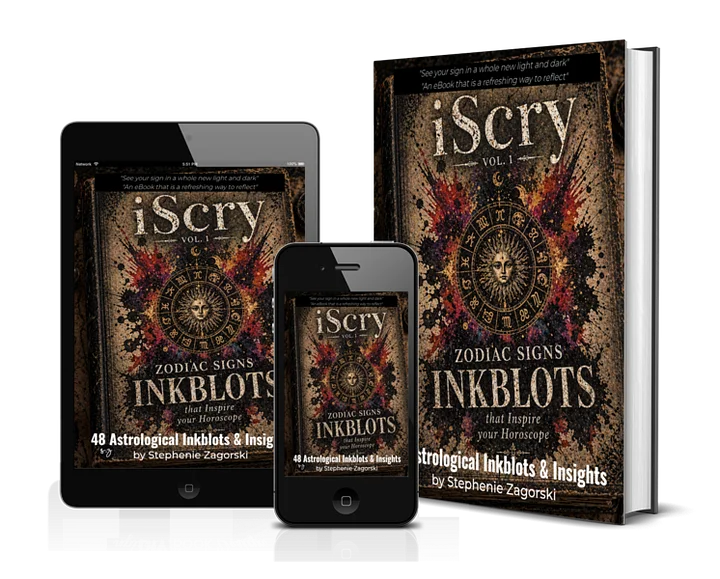 iScry vol. 1 ZODIAC SIGNS | 48 inkblots | eBook/PDF product image (2)