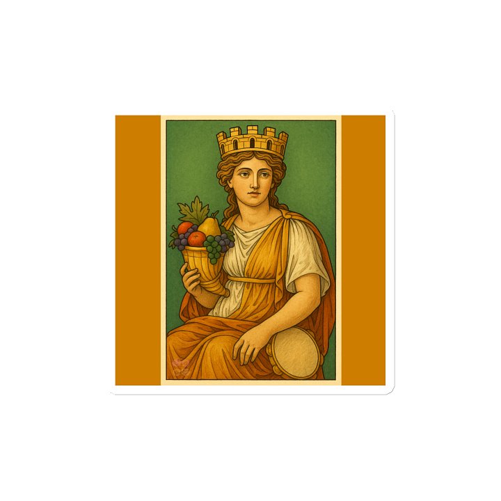 Goddess Fortuna Annonaria Vinyl Magnet product image (2)