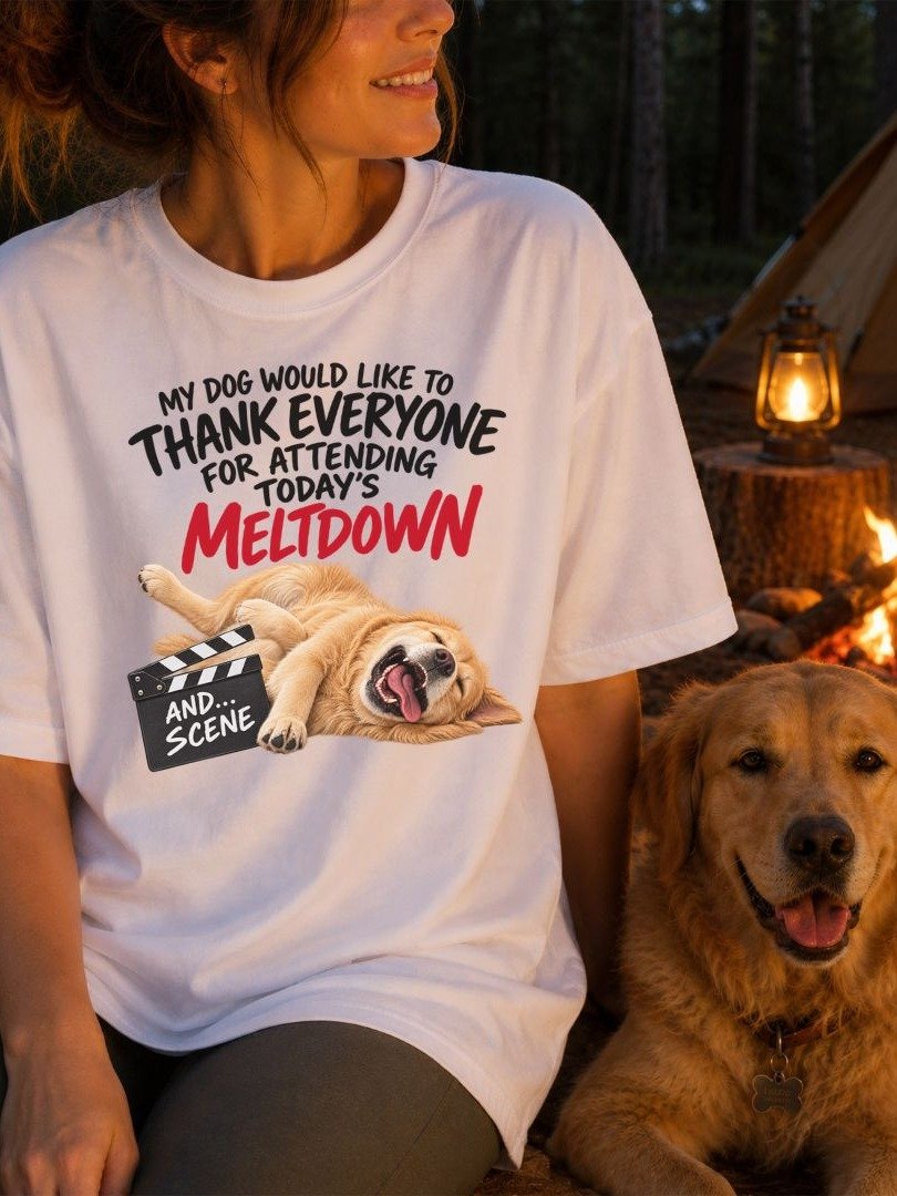 My Dog Would Like to Thank Everyone for Attending Today’s Meltdown T-Shirt product image (2)