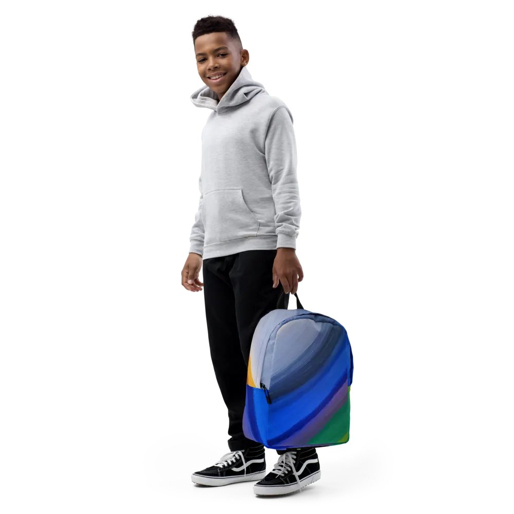 Sunrise Strokes All-Over Backpack product image (8)