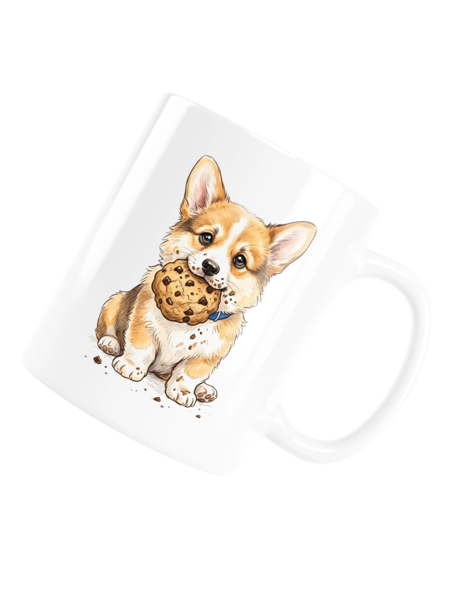 Cookie Thief Corgi Mug product image (6)