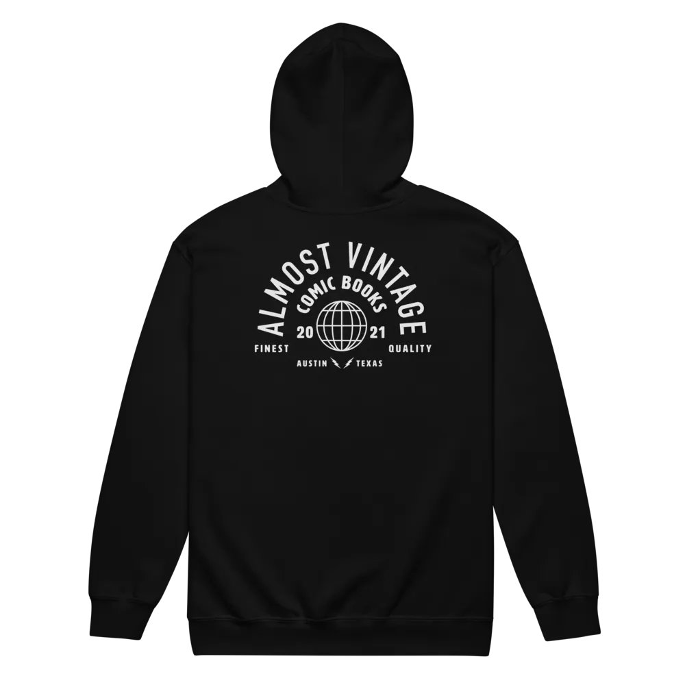 Almost Vintage Unisex Zip Hoodie product image (7)
