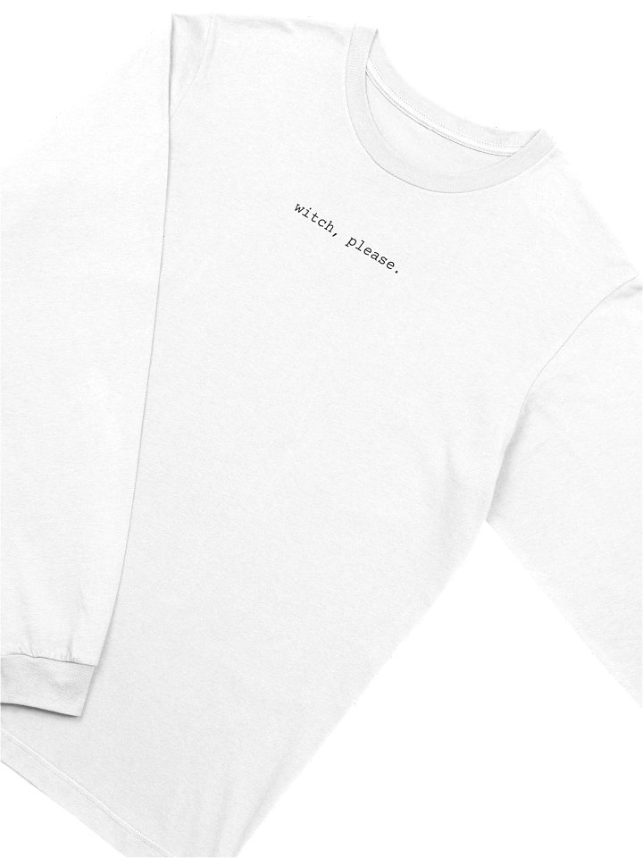 Witch, Please Long Sleeved Tee - Light product image (2)