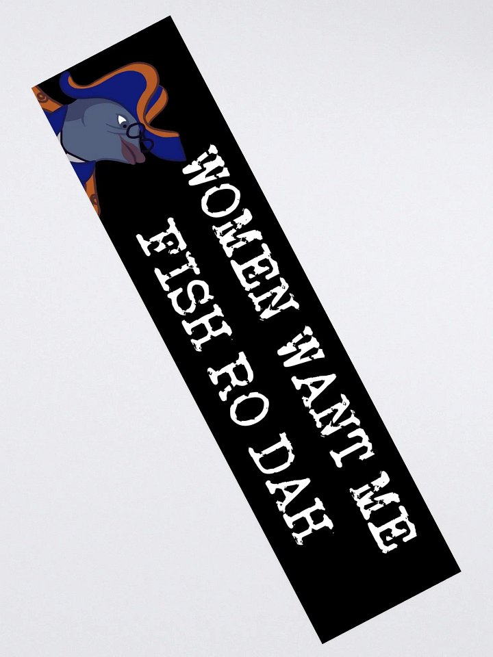 Oddly Specific Fish Bumper Sticker product image (2)