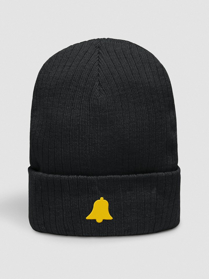 Golden Bell Recycled Ribbed Beanie product image (2)