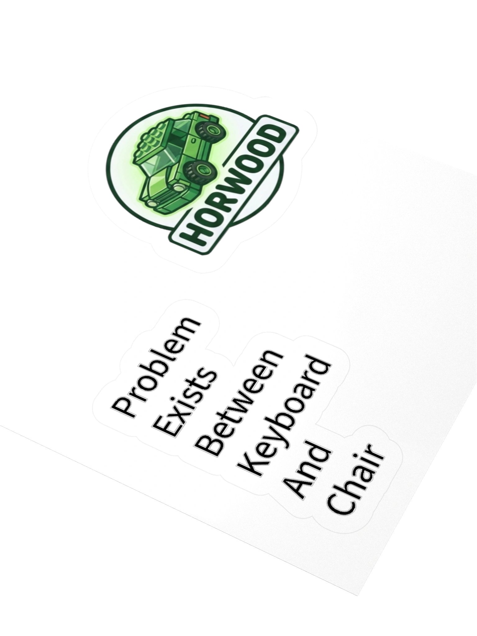 Horwood PEBKAC Stickers product image (3)