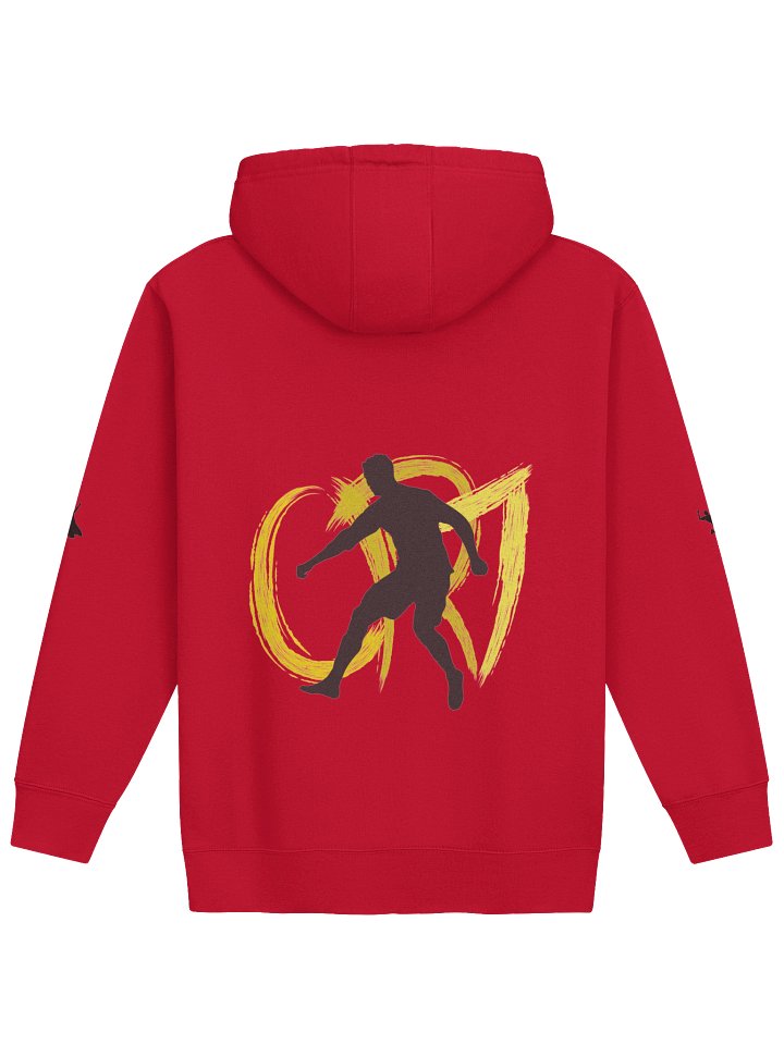 CR7 Red Hoodie – Premium Unisex Football Fans Pullover Sweatshirt product image (2)