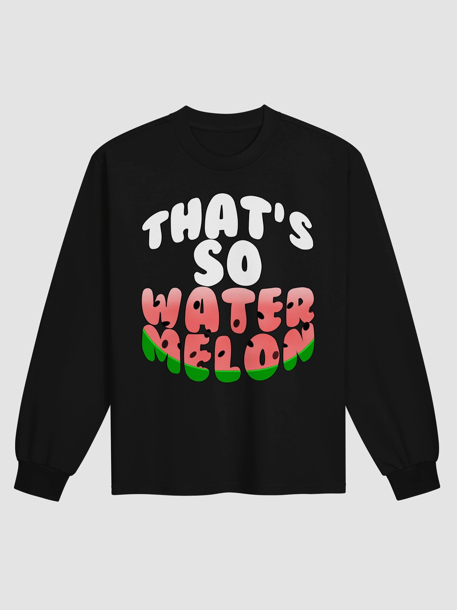 Bubble That's So Watermelon Long Sleeve Tee product image (2)
